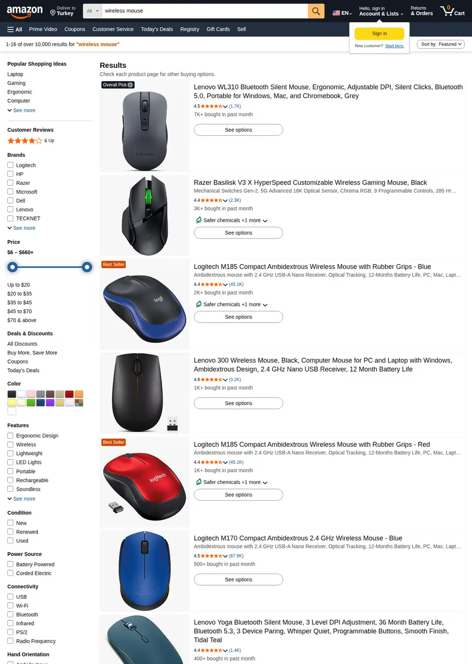 Search source page