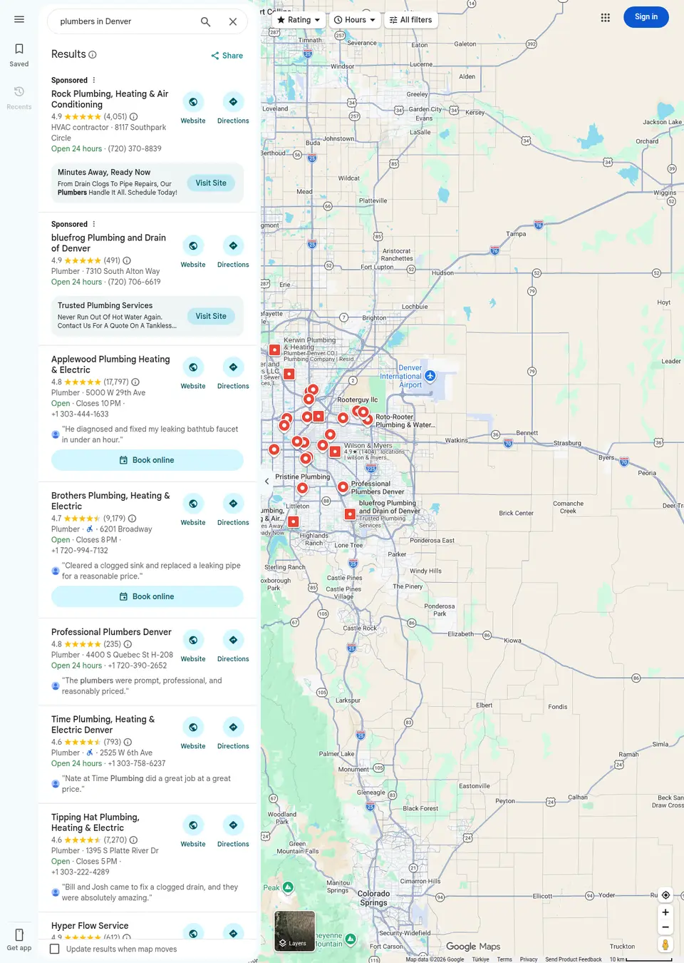 Search source page