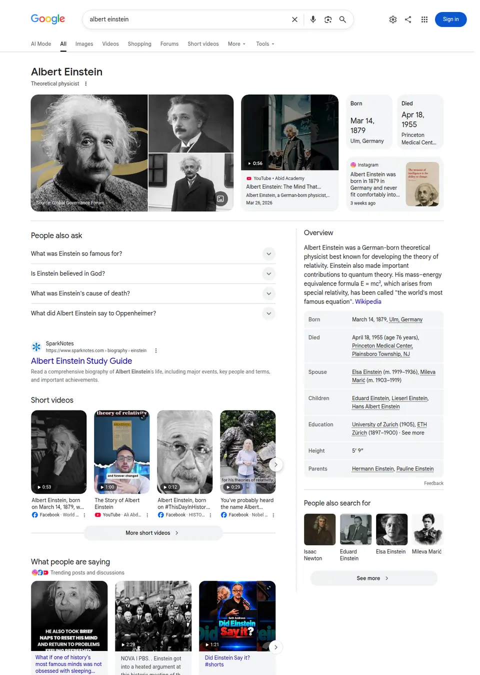Search source page